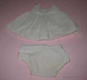 Vêtements Poupée Espagnole Classique: ENAGUA Y BRAGUITA ORIGINAL DE LA MUÑECA CAYETANA PRIMERA EPOCA